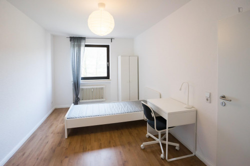 Cozy single bedroom in a 5-bedroom apartment near Elbruchstraße transport station - Gallery - 25