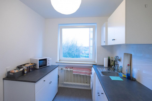 Cozy single bedroom in a 5-bedroom apartment near Elbruchstraße transport station - Gallery - 22