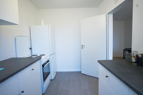 Cozy single bedroom in a 5-bedroom apartment near Elbruchstraße transport station - Gallery - 16
