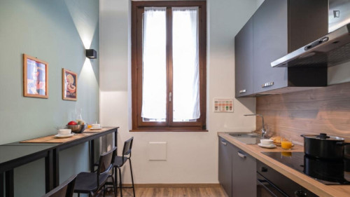 Bright 1-bedroom flat close to the Gambara subway station - Gallery - 19