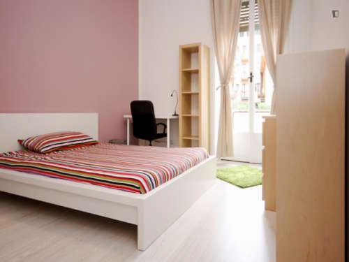 Single bedroom with balcony close to Guastalla Gardens - Gallery - 7