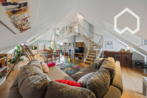 Quiet penthouse apartment with large roof terrace - Gallery - 8