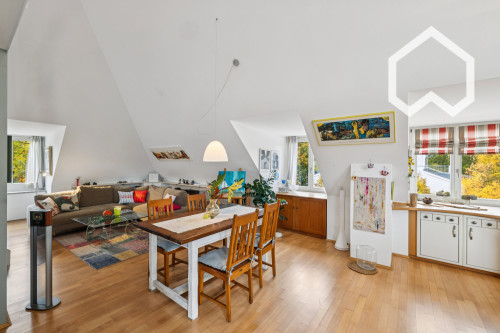 Quiet penthouse apartment with large roof terrace - Gallery - 9