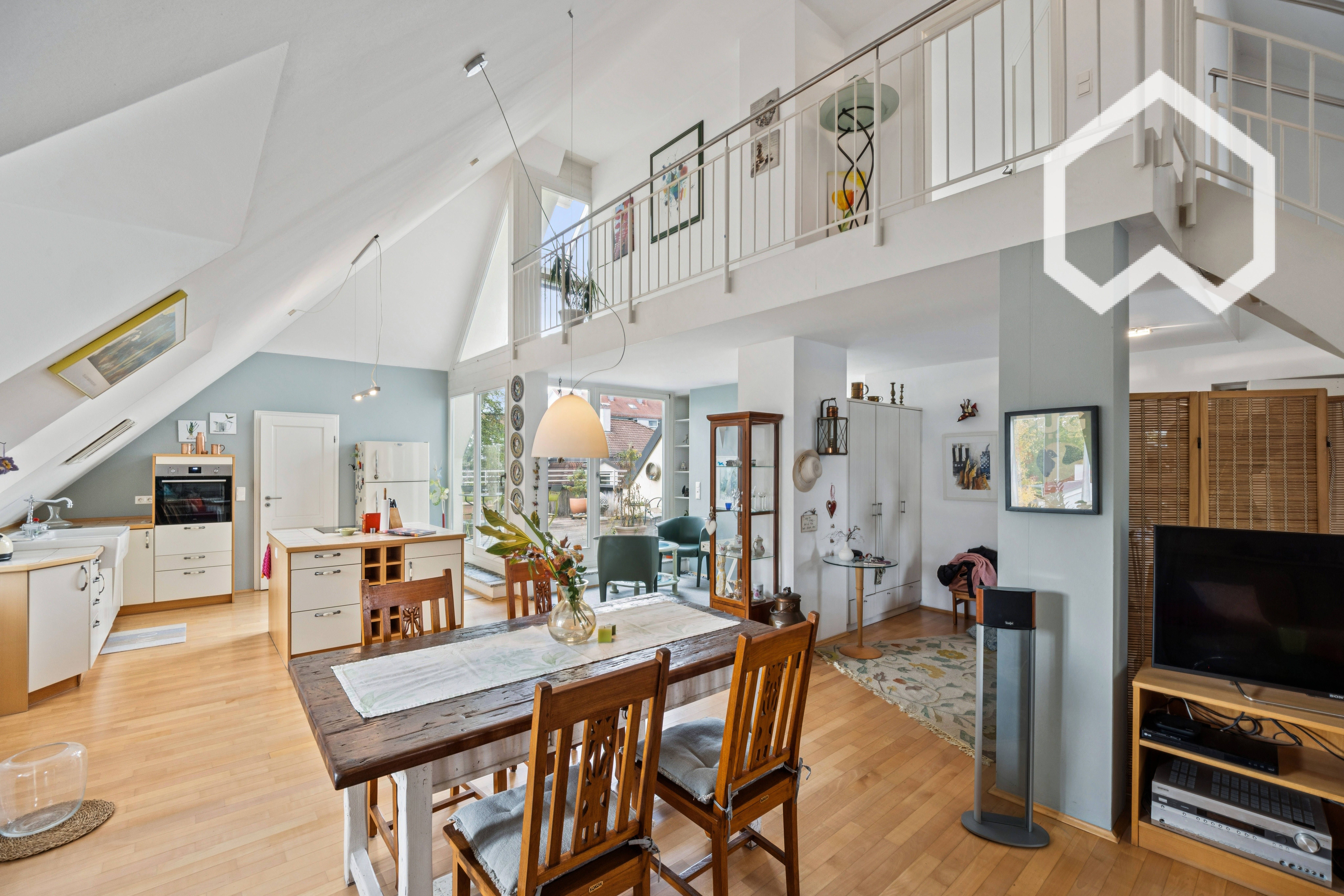 Quiet Penthouse Apartment With Large Roof Terrace - 6