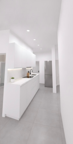 First occupancy after core renovation: furnished 5-room apartment with large balcony - Gallery - 5