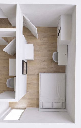 First occupancy after core renovation: furnished 5-room apartment with large balcony - Gallery - 7