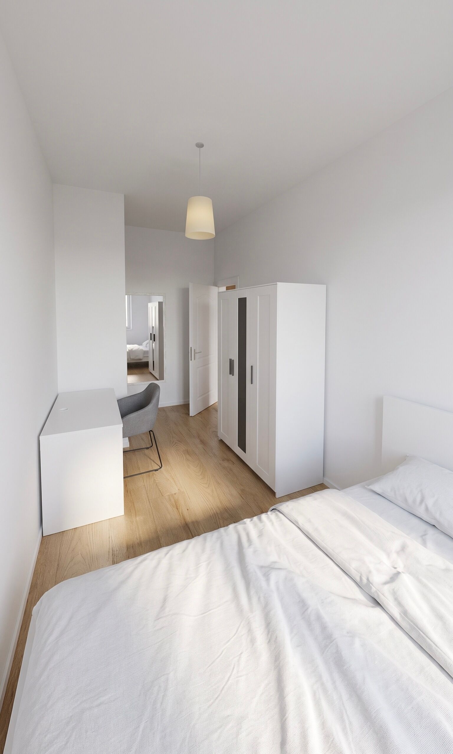 First Occupancy After Core Renovation: Furnished 5-Room Apartment With Large Balcony - 13