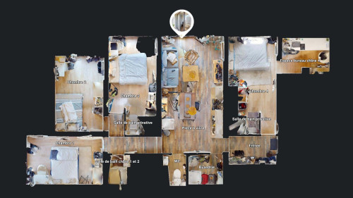 Room in Rue Parmentier, Rouen for 81 m² with 4 bedrooms - Gallery - 8