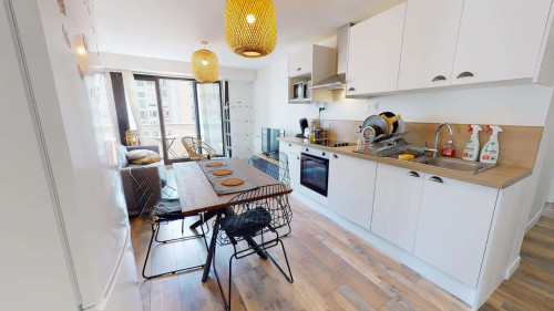Room in Rue Parmentier, Rouen for 81 m² with 4 bedrooms - Gallery - 4