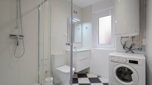 Alluring double bedroom in a student flat, in Sant Pere, Santa Caterina i la Ribiera