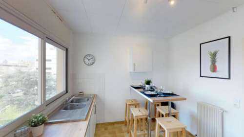 Splendid double bedroom near Parc Sergent Blandan - Gallery - 5