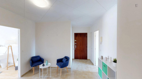 Splendid double bedroom near Parc Sergent Blandan