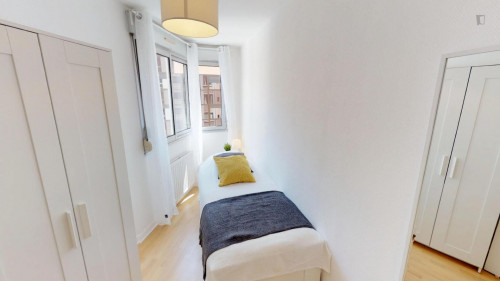 Comfy single bedroom in Brotteaux