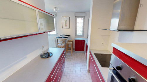 Comfy single bedroom in Brotteaux  - Gallery -  5