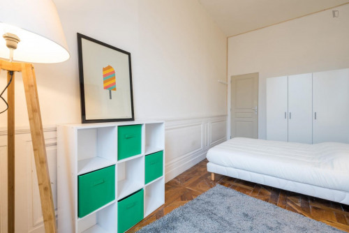 Exquisite double bedroom near the Carnot campus of Université Catholique de Lyon