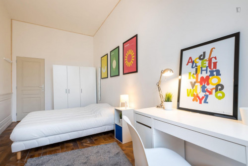 Exquisite double bedroom near the Carnot campus of Université Catholique de Lyon