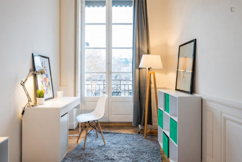 Exquisite double bedroom near the Carnot campus of Université Catholique de Lyon