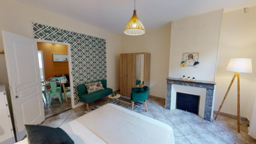 Admirable double bedroom in Capucins - Victoire