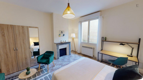 Admirable double bedroom in Capucins - Victoire