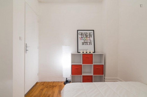 Cosy double bedroom in Perrache