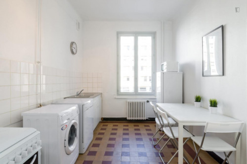 Cosy double bedroom in Perrache