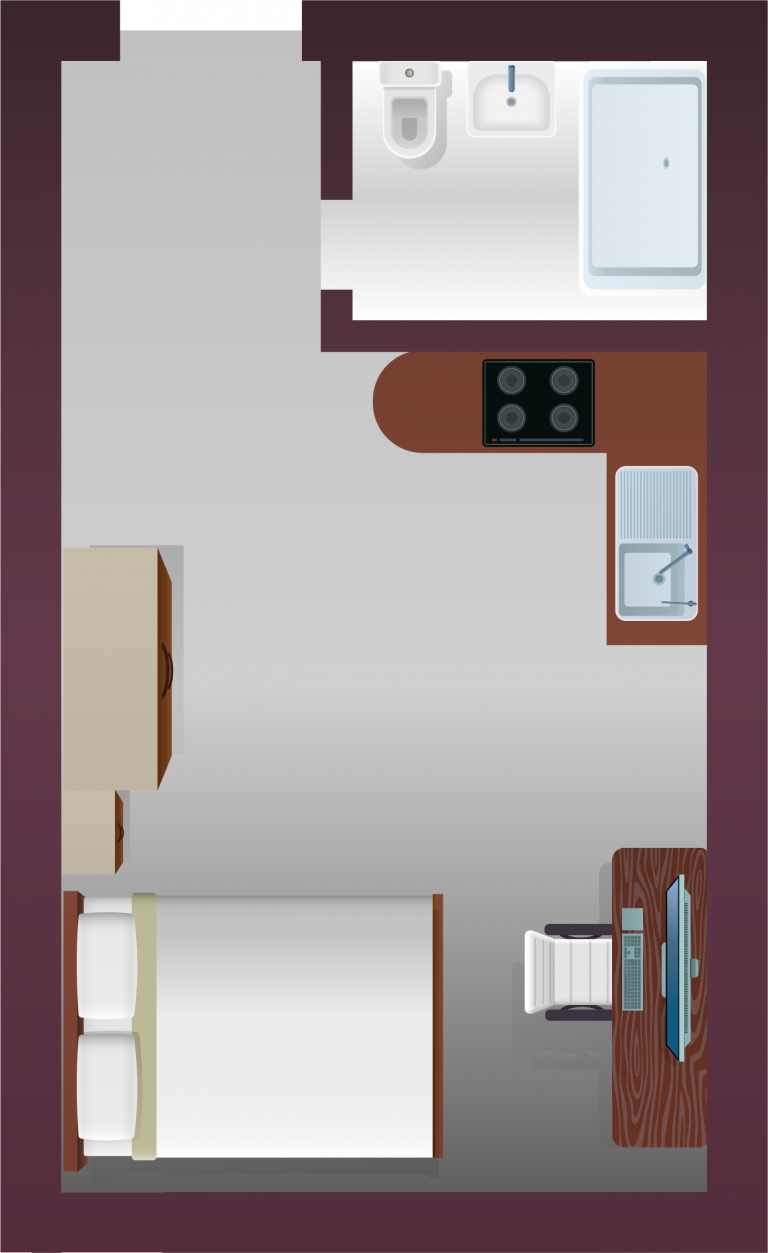 Deluxe Studio - Fontenoy Apartments - Gallery - 3