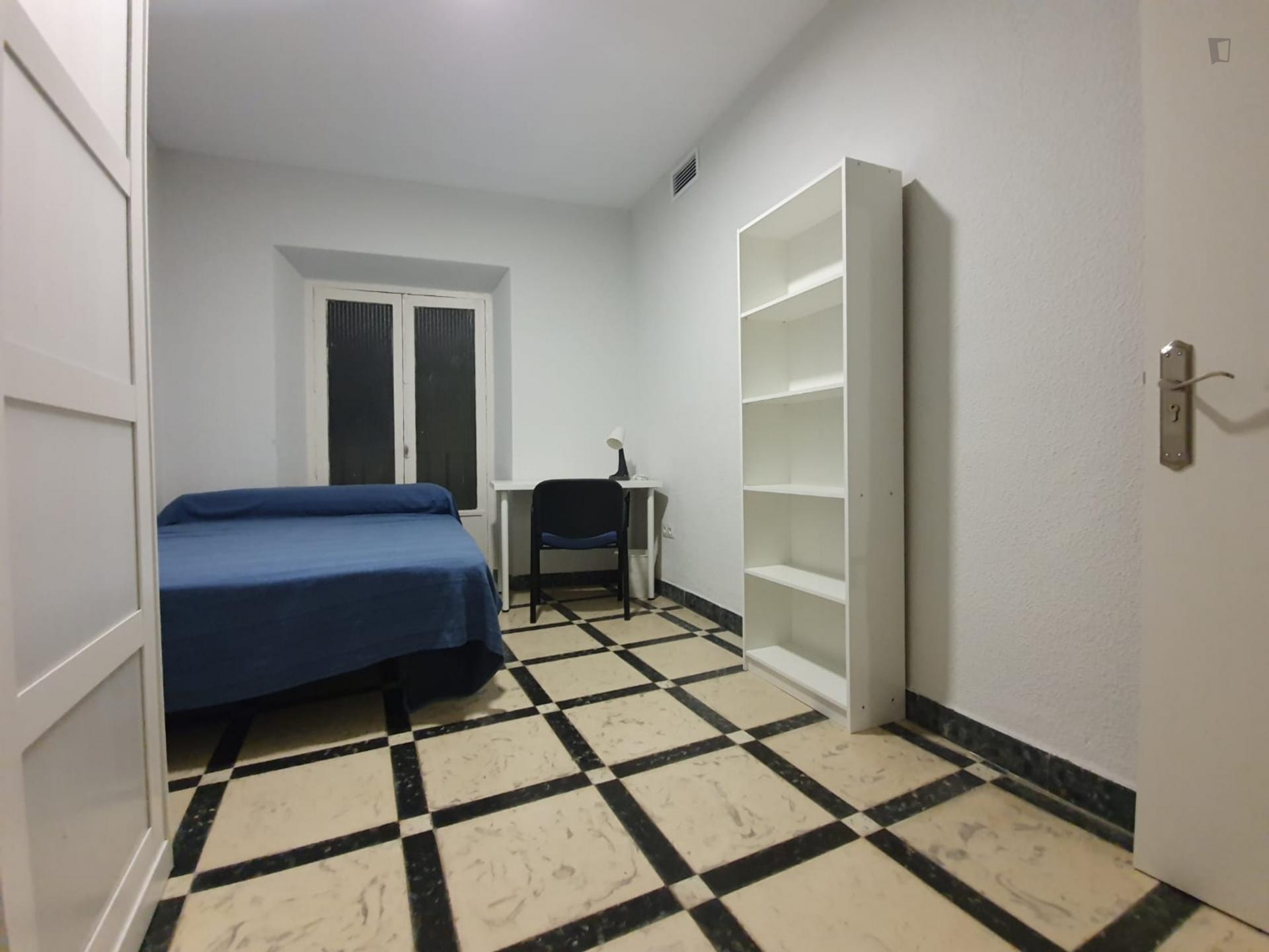 Welcoming Double Bedroom In A Student Flat, In The Heart Of Granada - 1