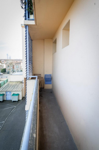 Luminous double bedroom in a 4-bedroom apartment near Saint Agne-SNCF transport station - Gallery - 14