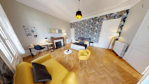 Spacious double bedroom in Hôtel de Ville - Quinconces