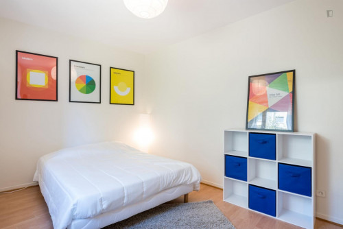 Pleasant double bedroom in Voltaire Part-Dieu