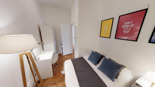 Cosy double bedroom in Ainay