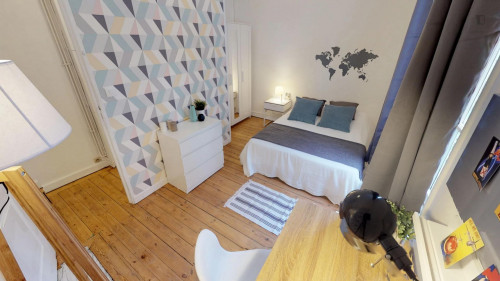 Wonderful double bedroom in the centre of Lille