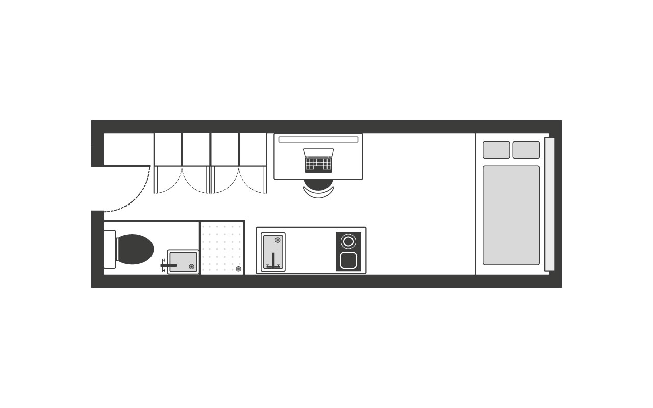  Semi-Accessible Studio  -  The Stay Club Camden  - Gallery -  3