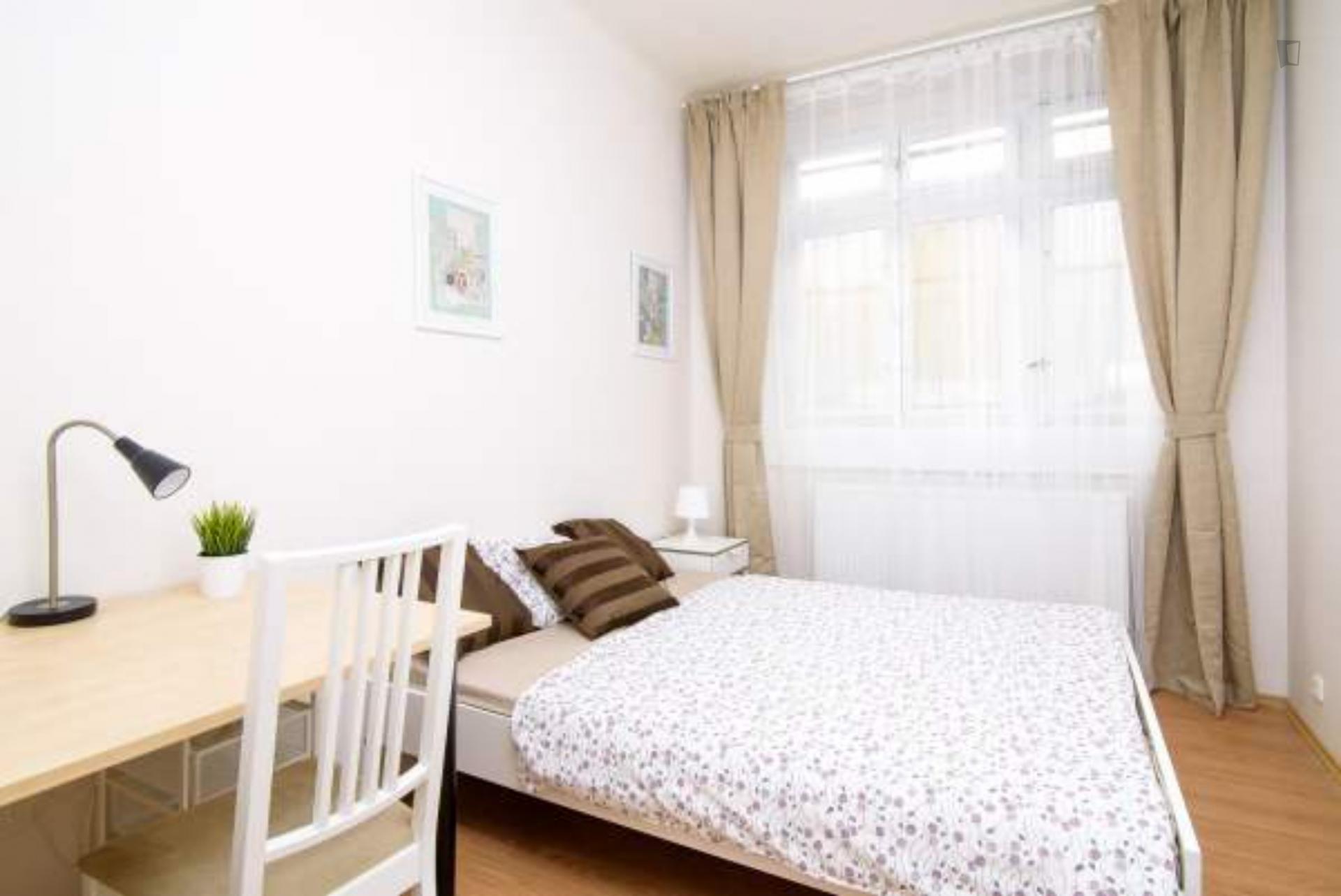 Snug Double Bedroom In The Karlín District - 1