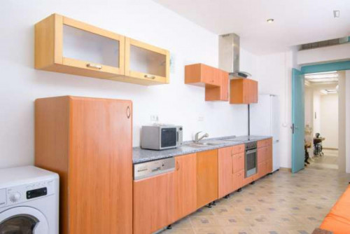 Welcoming double bedroom in Karlín