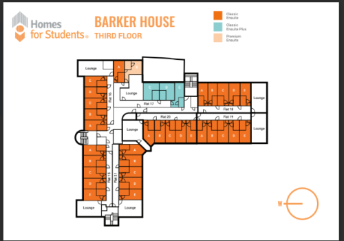 Barker House - Floorplans