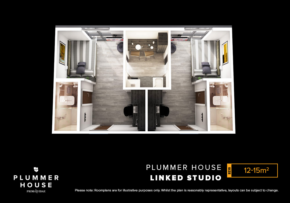  Deluxe 2-Bed Apartment  -  Collegiate Plummer House  - Gallery -  9
