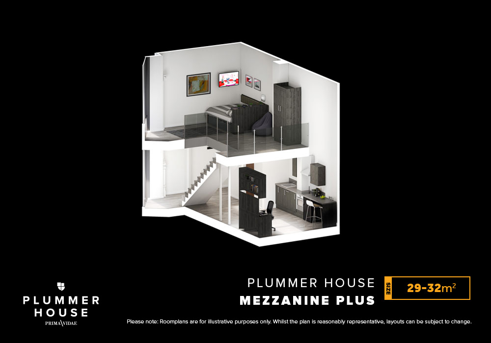  Silver Mezzanine Apartment  -  Collegiate Plummer House  - Gallery -  3