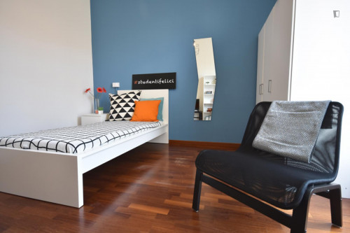 Wonderful single bedroom near Humanitas University