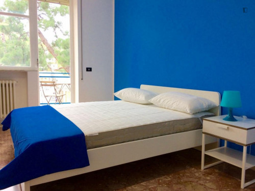 Double bedroom in a 5-bedroom apartment