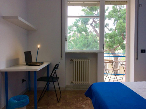 Double bedroom in a 5-bedroom apartment