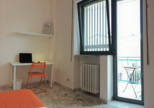 Amazing double bedroom near Quintino Sella metro station