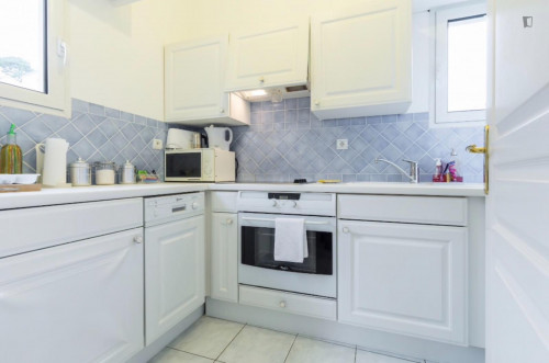 1-bedroom apartment, with outdoor area