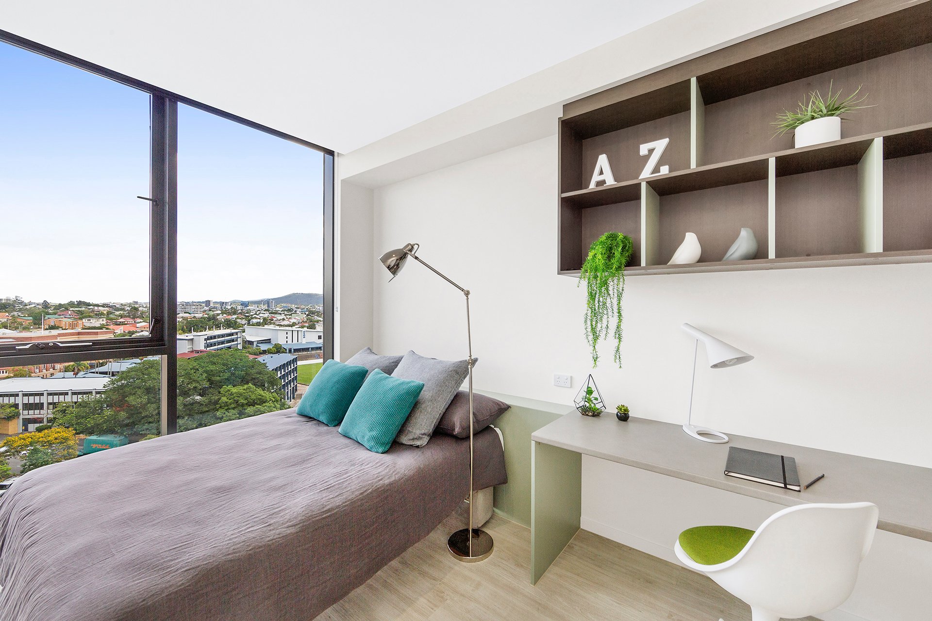  Ultra Studio Apartment - Double Bed With Premium View  -  Atira Merivale Street - South Brisbane  - Gallery -  1