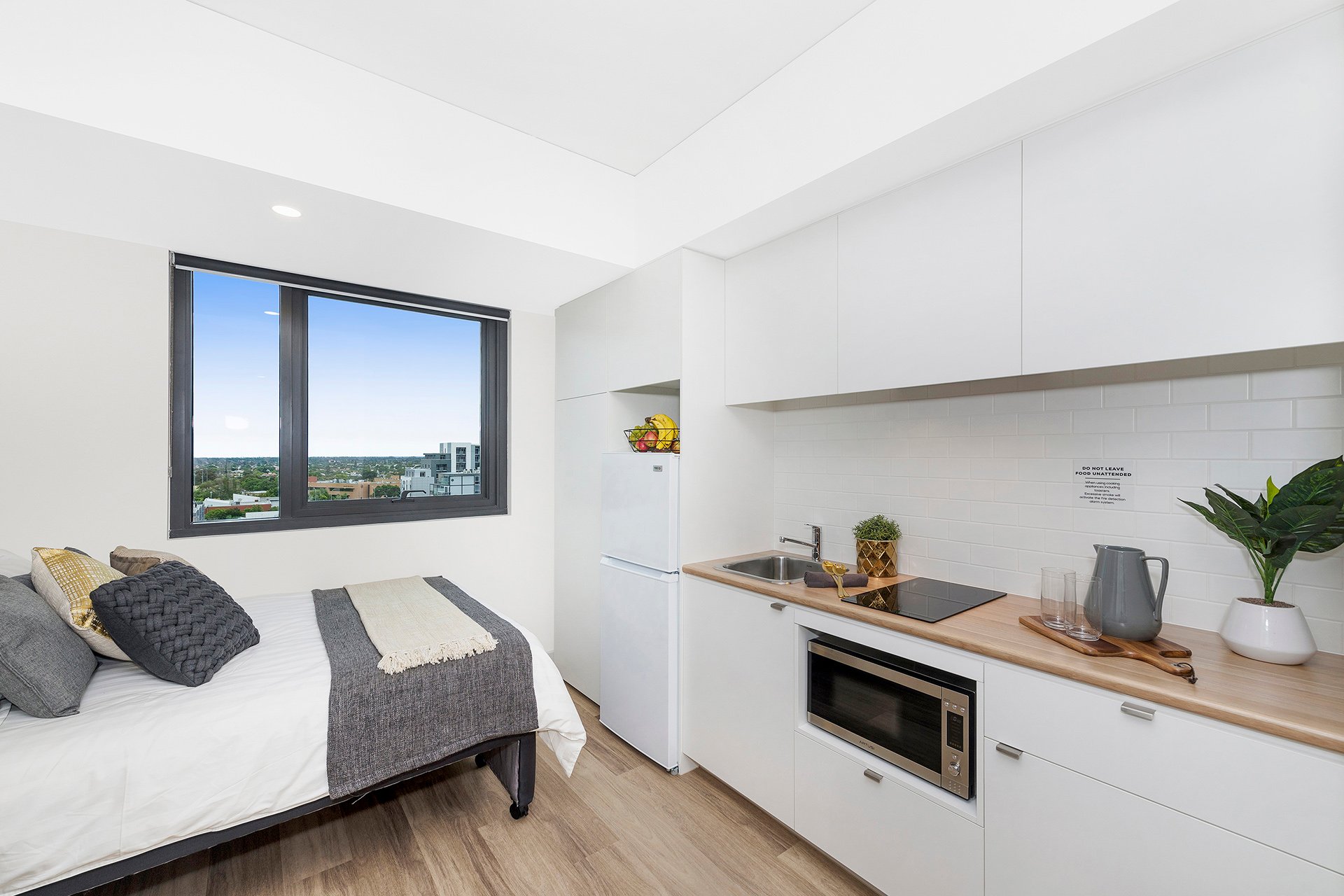  Signature Studio Apartment - Double Bed With Standard View  -  Atira Waymouth Street  - Gallery -  3