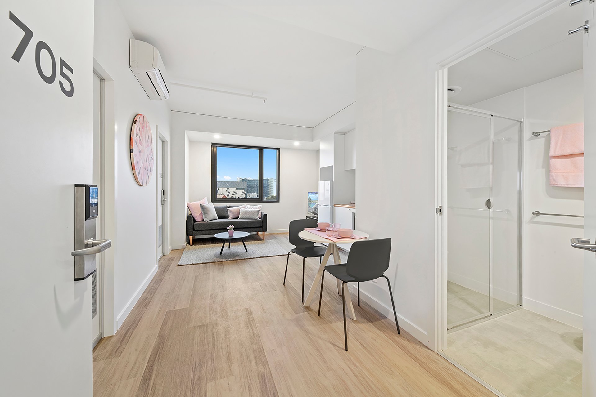  King Single Bed With 2 Bed Apartment  -  Atira Waymouth Street  - Gallery -  2