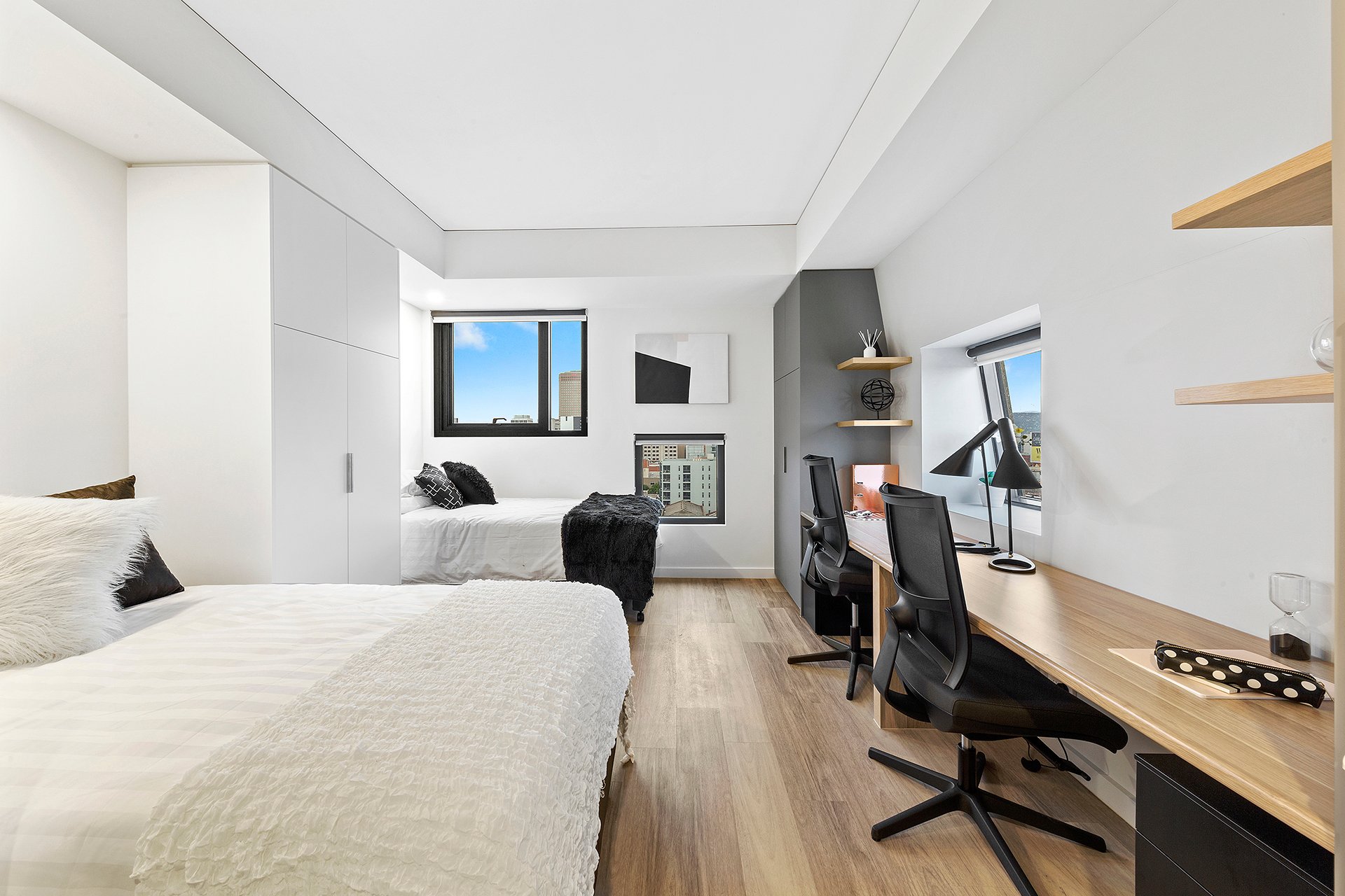  Ultra Twin Apartment - King Single Bed With Standard View  -  Atira Waymouth Street  - Gallery -  1