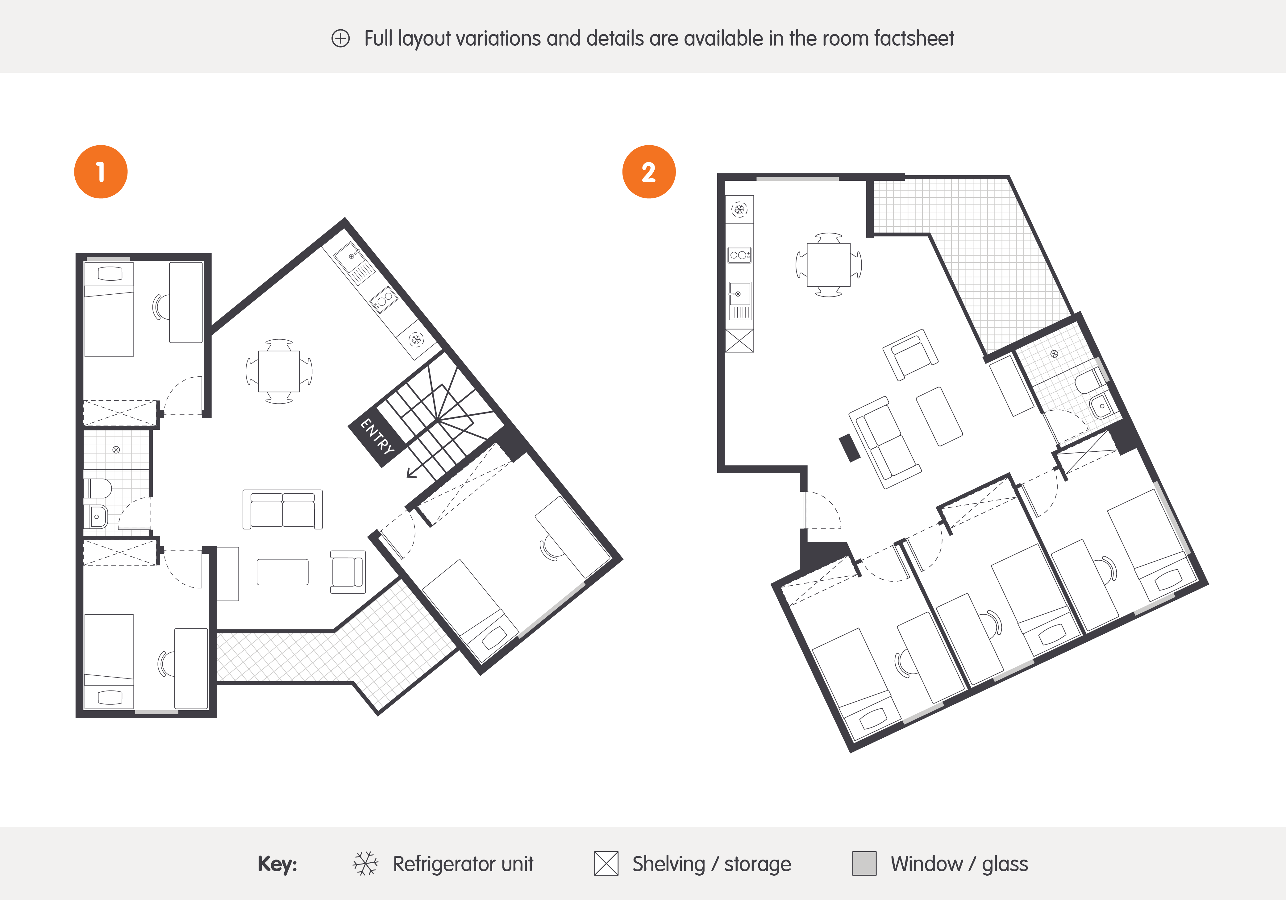  Single Bedroom - 3 Share Apartment  -  Iglu Kelvin Grove  - Gallery -  2