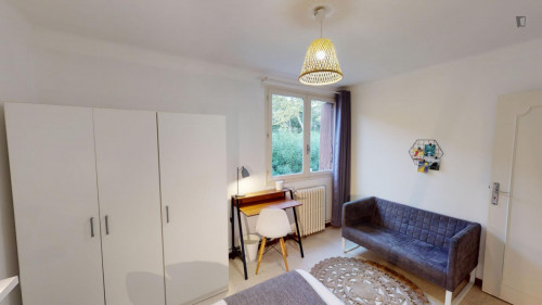 Elegant double bedroom in Saint-Martin