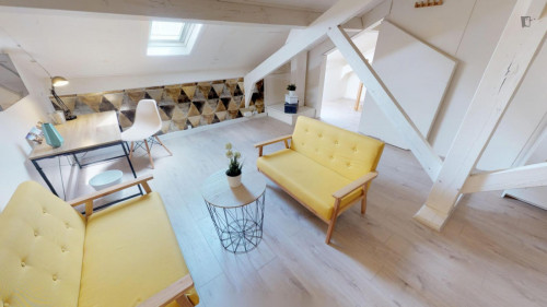 Large double bedroom in Centre Ville